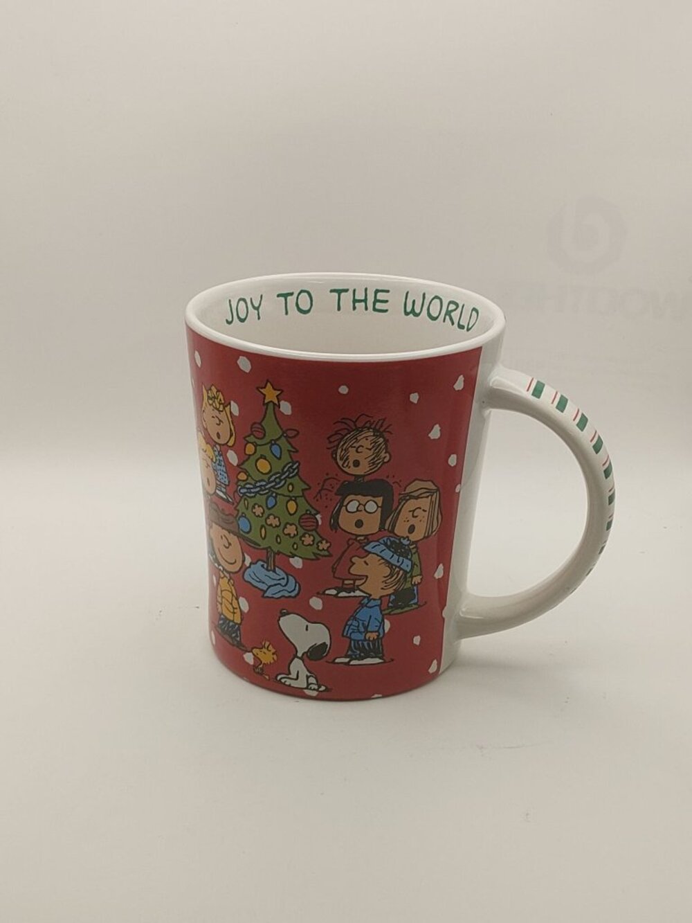 Peanuts By Schultz 15 Oz Gibson Christmas Mug Snoopy And The Whole Gang 4.25”
